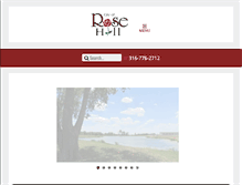 Tablet Screenshot of cityofrosehill.com